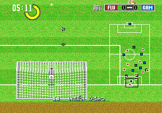 Gameplay of J. League Pro Striker