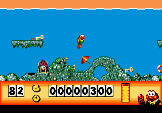 Gameplay of James Pond - Underwater Agent