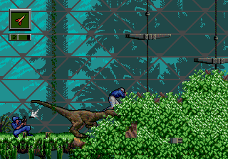 Gameplay of Jurassic Park - Rampage Edition