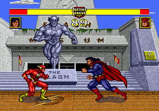 Gameplay of Justice League Task Force