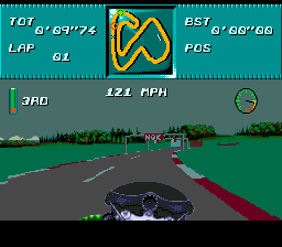 Gameplay of Kawasaki Superbike Challenge
