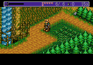 Gameplay of Landstalker