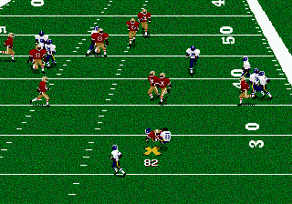 Gameplay of Madden NFL 96