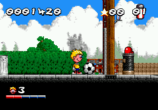 Gameplay of Marko's Magic Football