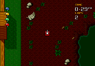 Gameplay of Micro Machines - Military