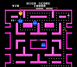 Gameplay of Ms. Pac-Man