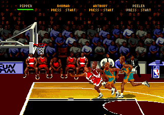 Gameplay of NBA Hang Time