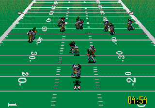 Gameplay of NFL Quarterback Club 96