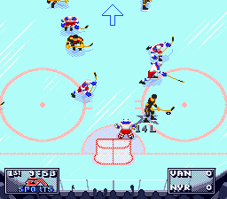 Gameplay of NHL 95
