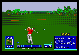 Gameplay of PGA European Tour