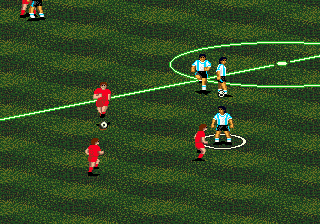 Gameplay of Pele II - World Tournament Soccer