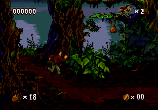Gameplay of Pitfall - The Mayan Adventure