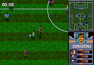 Gameplay of Pro Moves Soccer