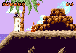 Gameplay of Puggsy