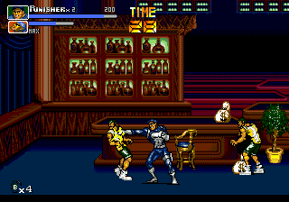 Gameplay of The Punisher