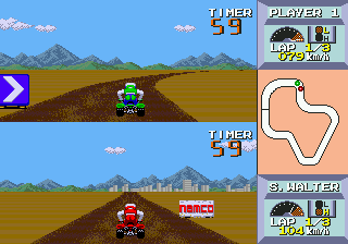 Gameplay of Quad Challenge