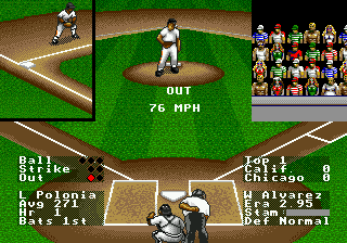 Gameplay of R.B.I. Baseball '94