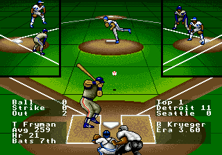 Gameplay of R.B.I. Baseball 4