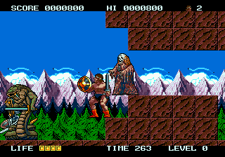Gameplay of Rastan Saga II