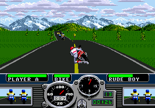 Gameplay of Road Rash