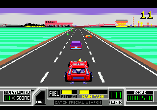 Gameplay of RoadBlasters