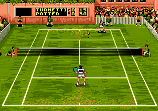 Gameplay of Sampras Tennis 96