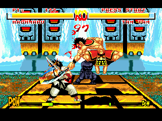 Gameplay of Samurai Shodown