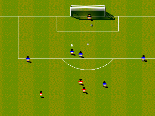 Gameplay of Sensible Soccer