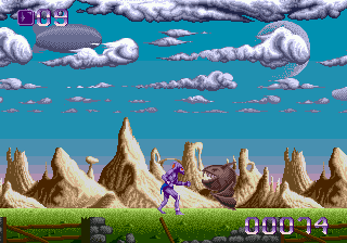 Gameplay of Shadow of the Beast