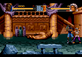 Gameplay of Shaq-Fu