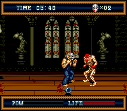 Gameplay of Splatterhouse 3