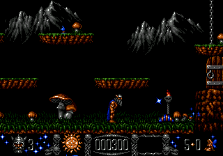 Gameplay of Stormlord