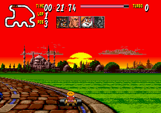 Gameplay of Street Racer