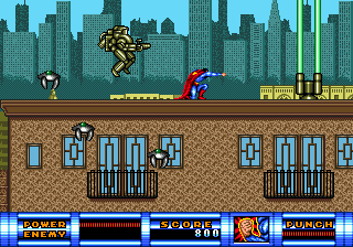 Gameplay of Superman
