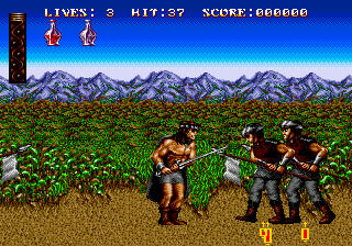 Gameplay of Sword of Sodan