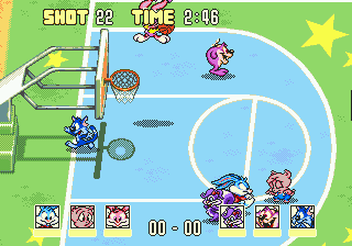 Gameplay of Tiny Toon Adventures - ACME All-Stars
