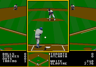 Gameplay of Tony La Russa Baseball