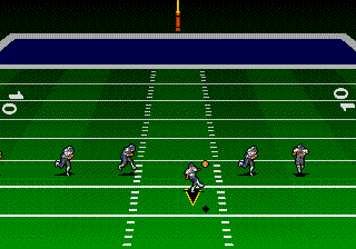Gameplay of Troy Aikman NFL Football