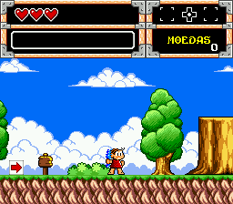 Gameplay of Turma da Monica na Terra dos Monstros