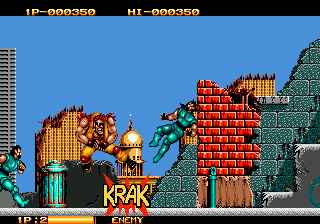 Gameplay of Two Crude Dudes