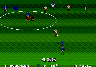 Gameplay of Ultimate Soccer