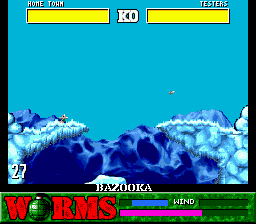 Gameplay of Worms