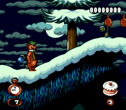Gameplay of Yogi Bear - Cartoon Capers