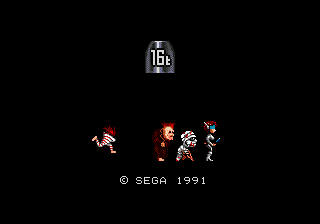 Title screen of 16t