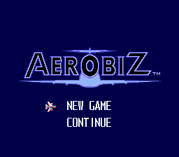 Title screen of Aerobiz