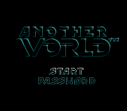 Title screen of Another World