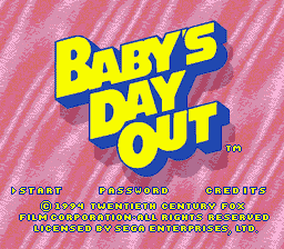 Baby's Day Out box art