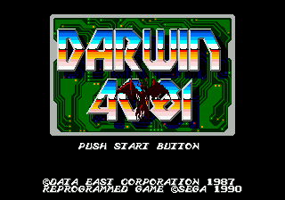 Title screen of Darwin 4081