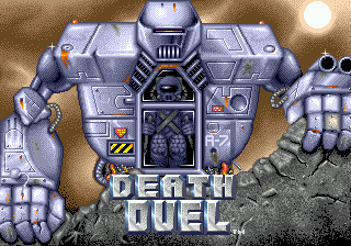 Title screen of Death Duel