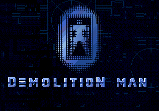 Title screen of Demolition Man